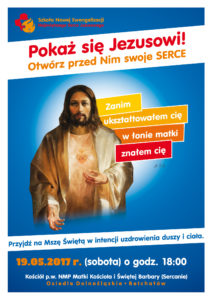 Zapraszamy na Mszę Św. w intencji uzdrowienia duszy i ciała
